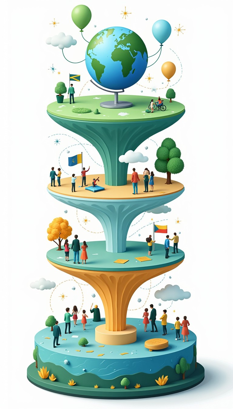 Free Earth's Vertical Journey Image - Global, Earth, Tiers | Download ...