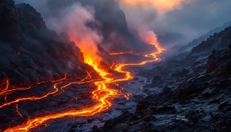 Free Molten Earth Flows Image - Lava, Volcano, Eruption | Download at ...
