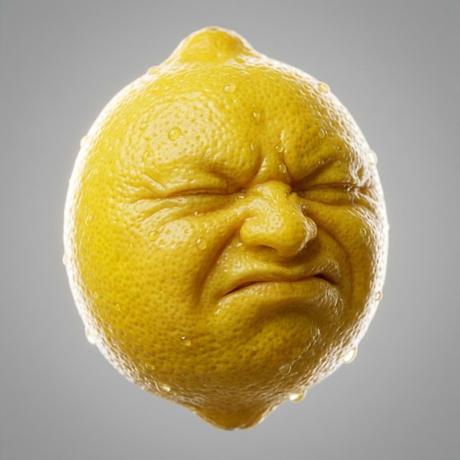 Free Sour Lemon Face Image - Lemon, Citrus, Yellow | Download at StockCake