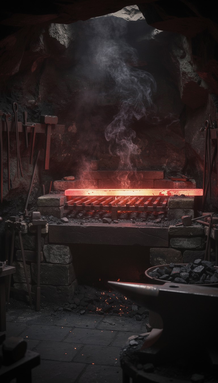 Forge Rocks Glow Free Forge Fire Glows Image - Blacksmith, Forge, Fire | Download at ...