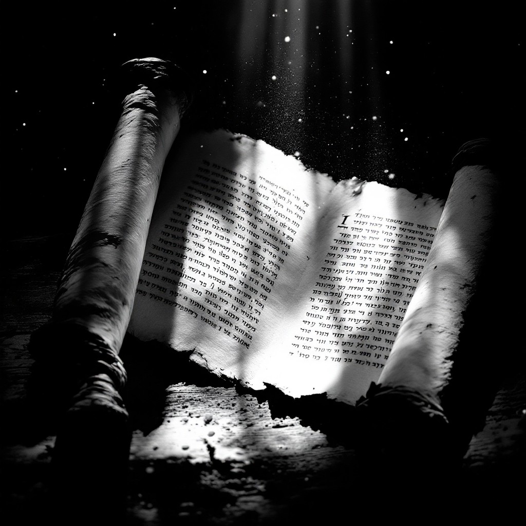 Free Sacred Scroll Illuminated Image - Scroll, Hebrew, Ancient ...