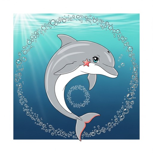 Free Anime Dolphins Leap Image - Dolphins, Anime, Underwater | Download ...