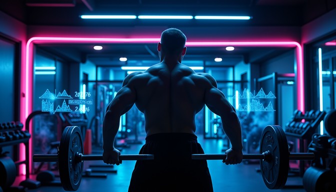 Free Neon Gym Warrior Image - Athlete, Cyberpunk, Neon | Download at ...