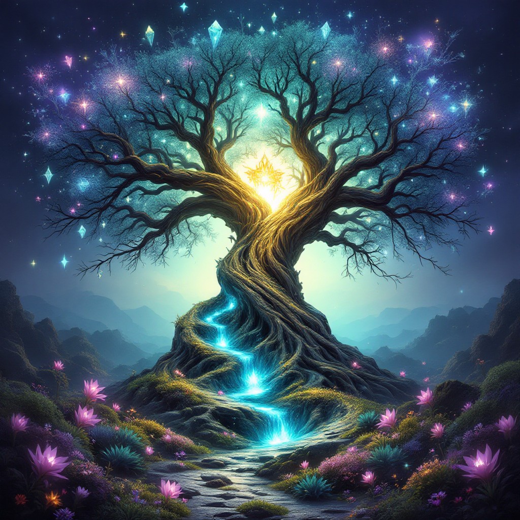 Free Mystical Energy Tree Image - Tree, Mystical, Ethereal | Download ...