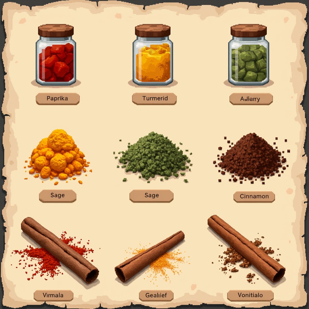 Free Pixelated Spice Guide Image - Spices, Pixel, Paprika | Download at ...