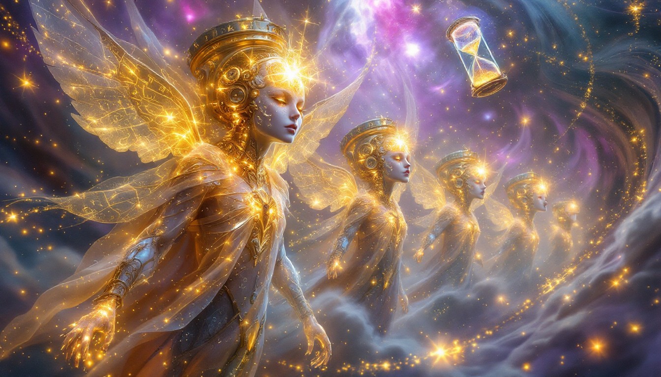 Free Celestial Time Guardians Image - Fantasy, Ethereal, Cosmic ...