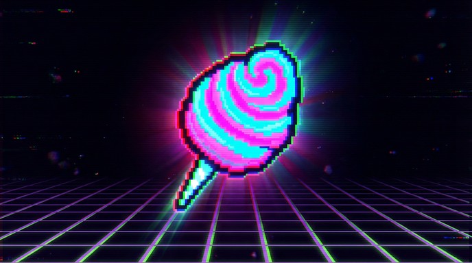 Free Neon Pixel Candy Photo - Cyberpunk, Neon, Pixel | Download at ...