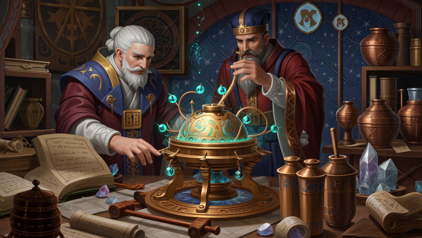 Free Ancient Alchemical Craftsmanship Image - Alchemy, Workshop, Master ...