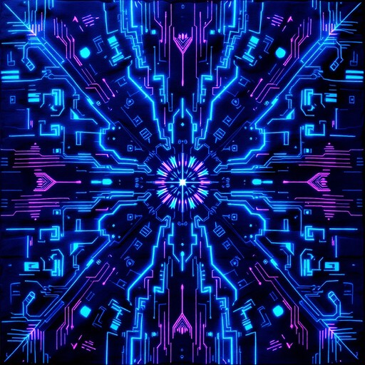 Free Electric Textile Patterns Image - Cyberpunk, Neon, Fabric ...