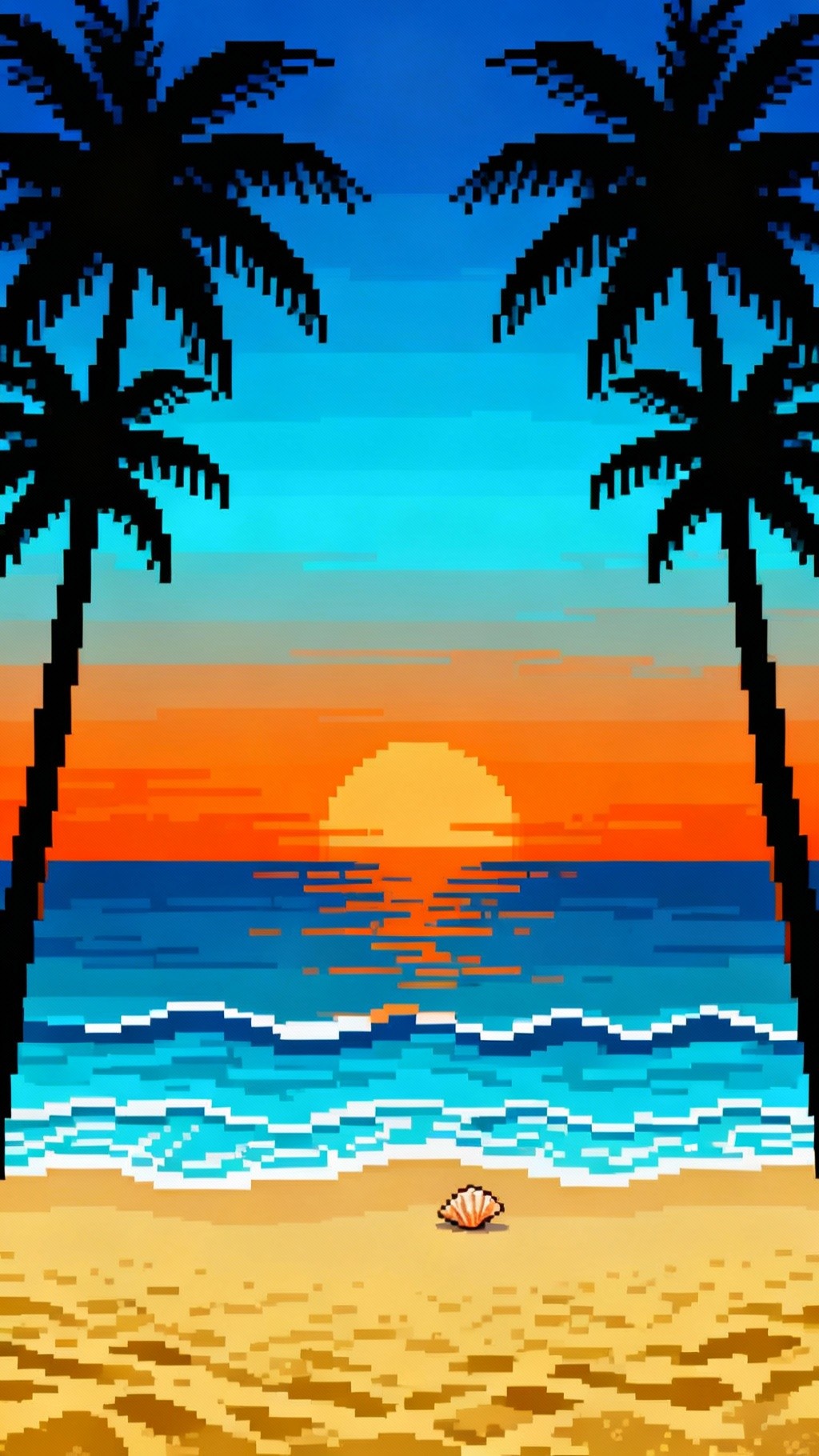 Free Pixel Paradise Sunset Image - Sunset, Beach, Ocean | Download at ...