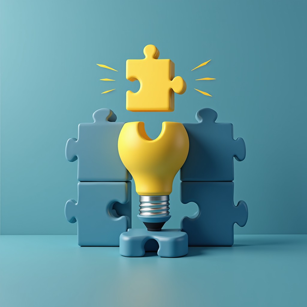 Solotion Pic Free Lightbulb Puzzle Solution Image - Puzzle, Lightbulb, Idea ...