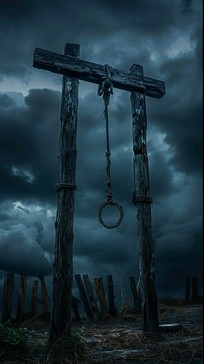 Free Mystical Nighttime Gallows Image - Gallows, Night, Eerie ...