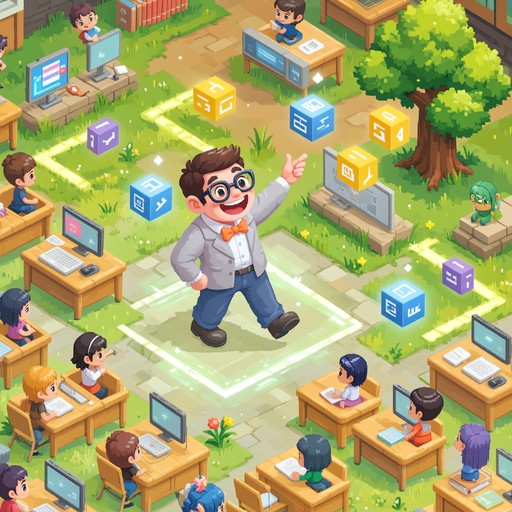 Free Pixel Art Classroom Image - Classroom, Isometric, Pixel | Download ...