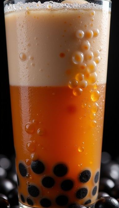 Tapioca Sphere Tea Free Bubble Tea Treat Image - Bubble, Tea, Tapioca | Download at StockCake