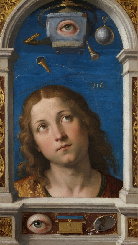 Free Renaissance framed portrait Image | Download at StockCake