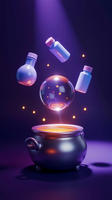 Free Mystical Witch Essentials Image - Witch, Magic, Cauldron ...