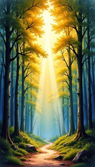 Free Mystical Forest Light Image - Forest, Sunlight, Path | Download at ...