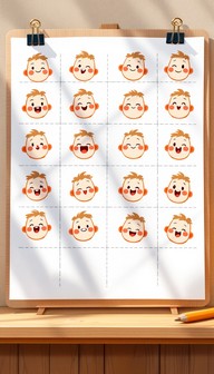 Free Cute Expression Guide Image - Animation, Character, Cute ...