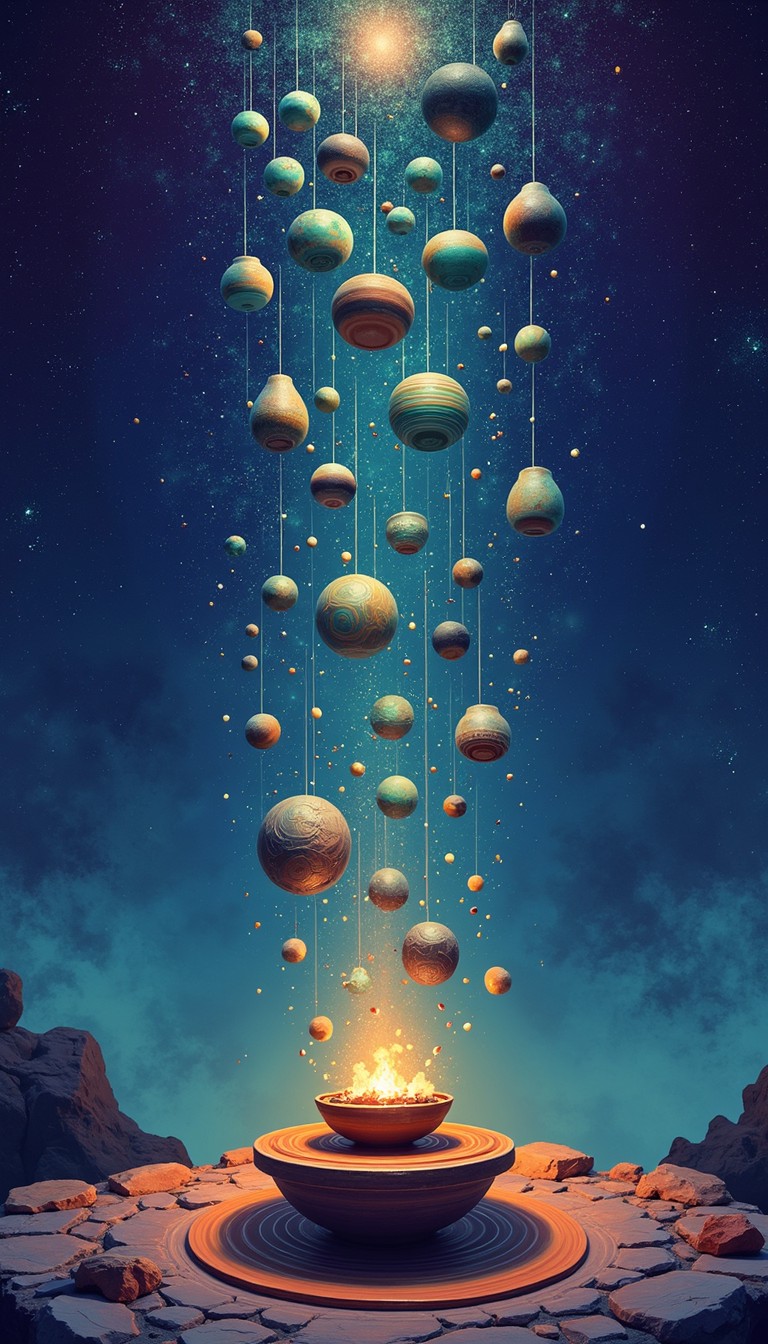 Space Pottery Example Free Cosmic Pottery Ascension Image - Pottery, Cosmos, Celestial ...