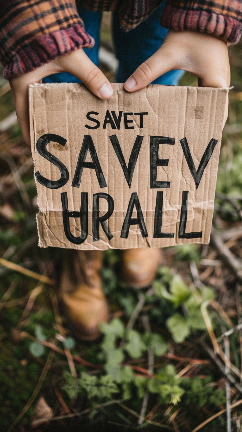 Free Environmental Protest Sign Image - Environment, Protest, Sign ...