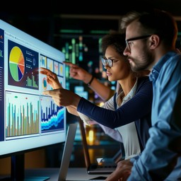 Free Analyzing Data Together Image - Teamwork, Data, Analysis ...