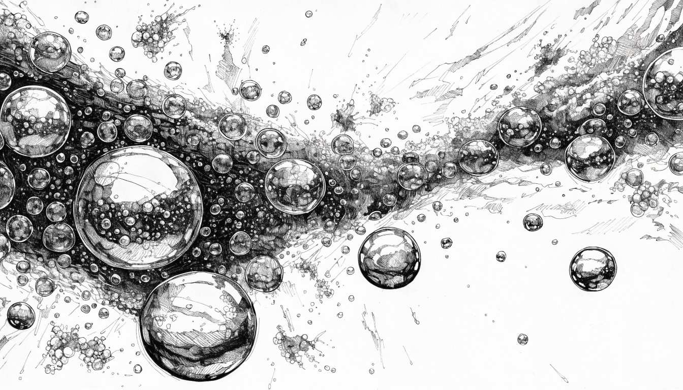 Bubbling Ink Texture Free Rising Ink Bubbles Image - Bubbles, Ink, Illustration | Download ...