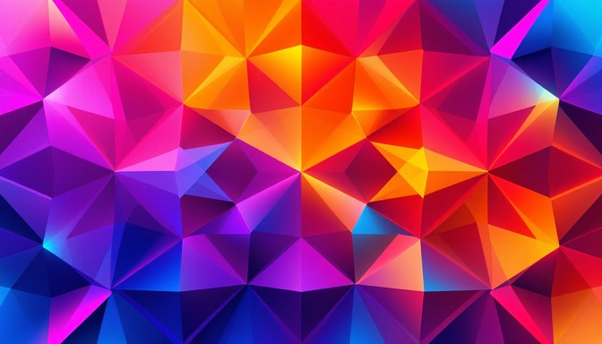 Free Vibrant geometric burst Image - Vibrant, Colorful, Geometric ...