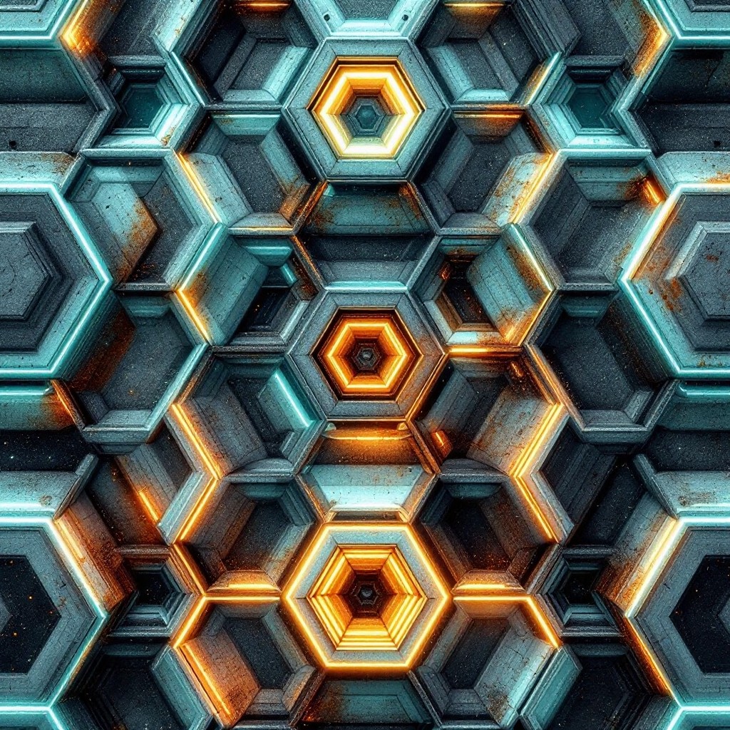 Stock Hexagonal Pattern Free Industrial Hexagonal Pattern Image - Hexagonal, Geometric ...