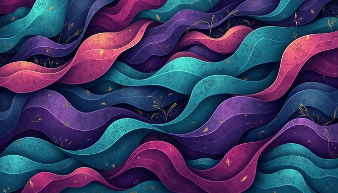 Free Flowing Purple Waves Image - Waves, Purple, Teal | Download at ...