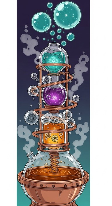 Free Alchemist's Brewing Column Image - Alchemy, Potion, Brewing ...