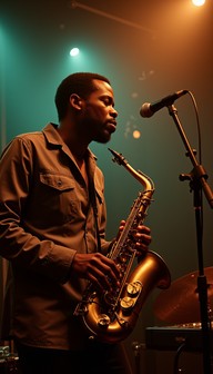 Saxd Free Soulful Saxophone Performance Image - Saxophone, Jazz, Performance ...