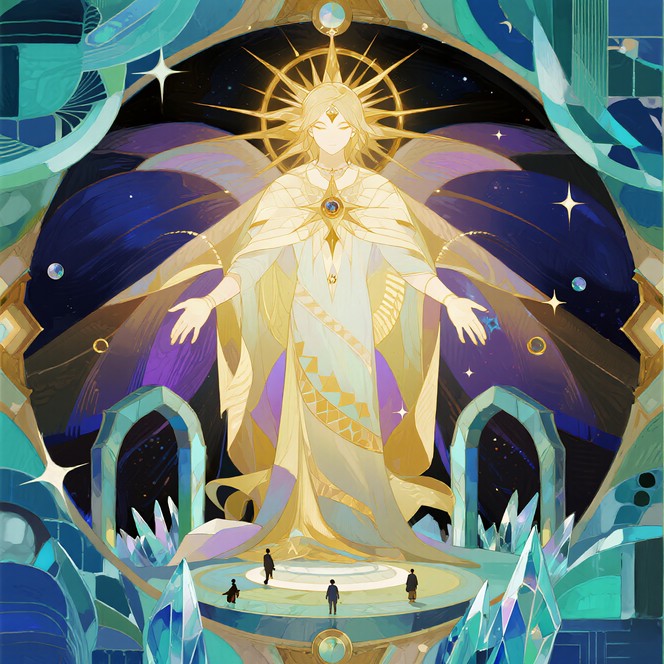 Free Celestial Divine Radiance Image | Download at StockCake