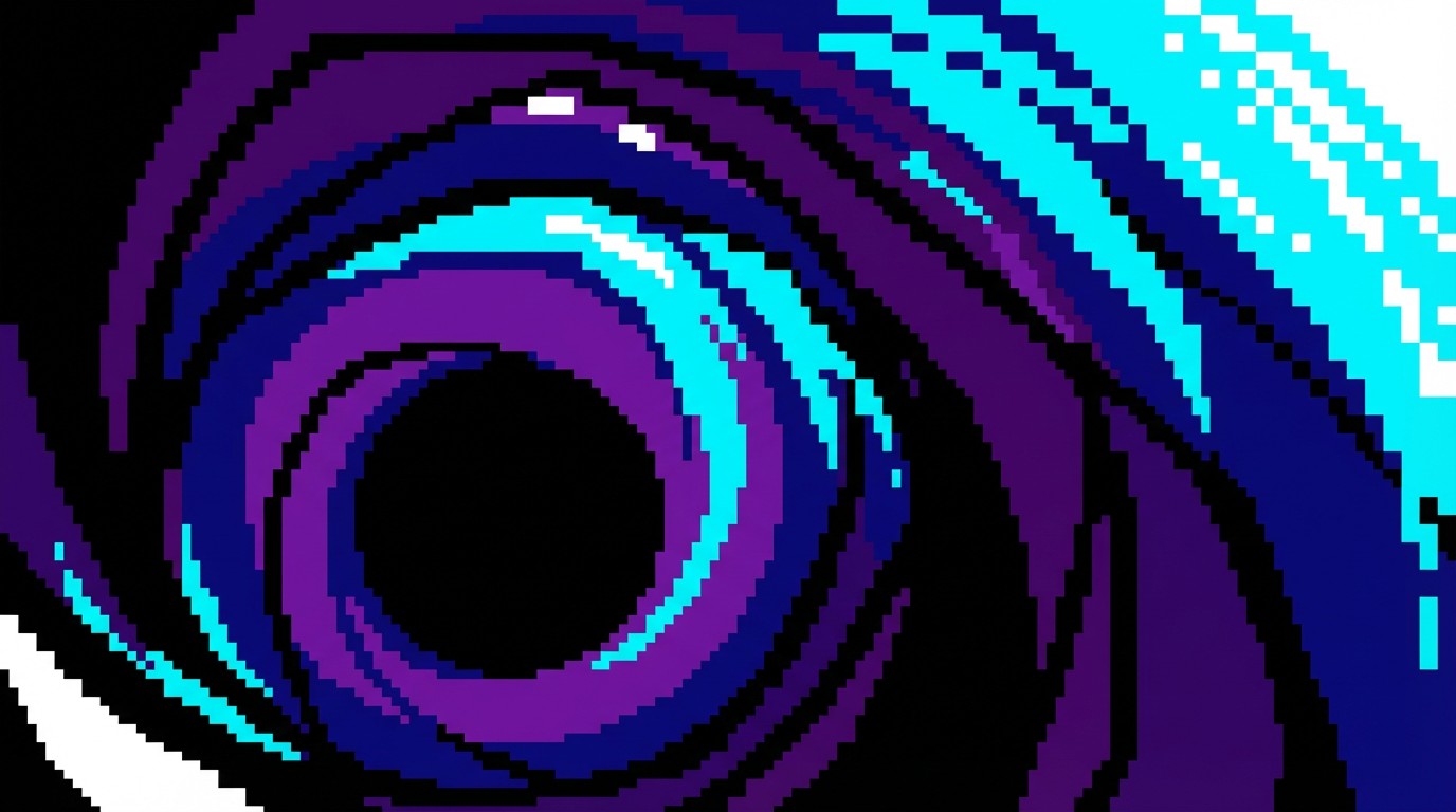 Free Cosmic Pixel Vortex Image - Vortex, Spiral, Cosmic | Download at ...