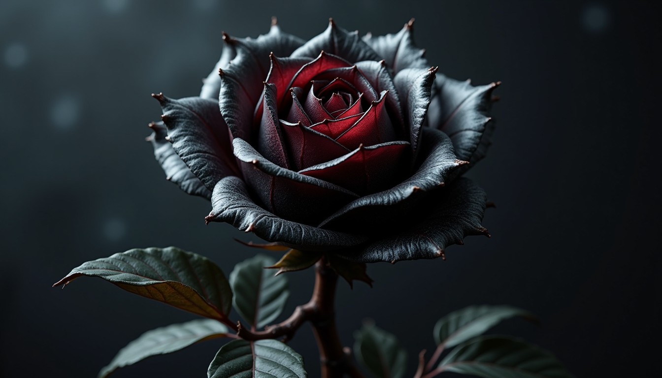 Gothic Standard Roses Free Crystallized Gothic Rose Image - Gothic, Rose, Obsidian | Download ...