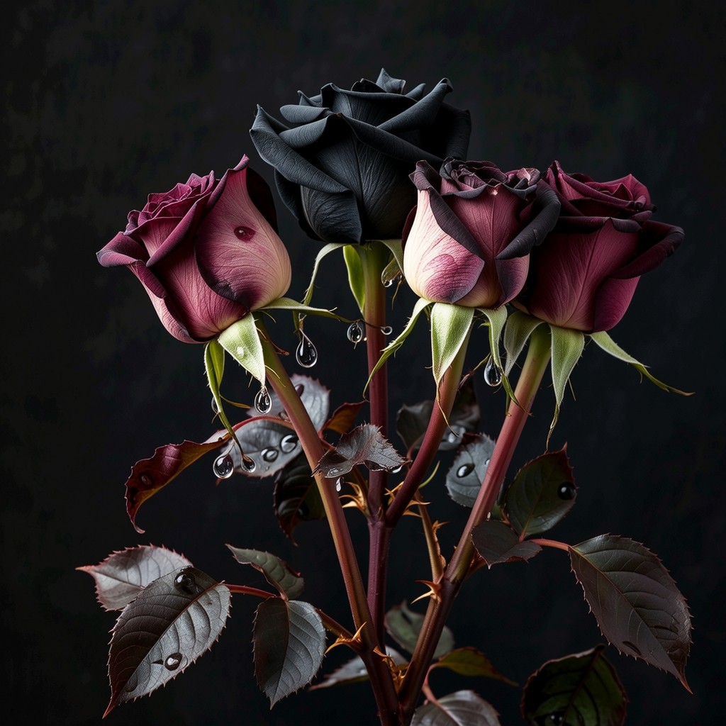 Gothic Standard Roses Free Dark Gothic Roses Image - Gothic, Roses, Decay | Download at StockCake