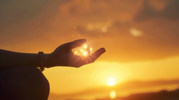 One Magic Moment Free Sunset Magic Moments Image - Sunset, Hand, Magic | Download at ...