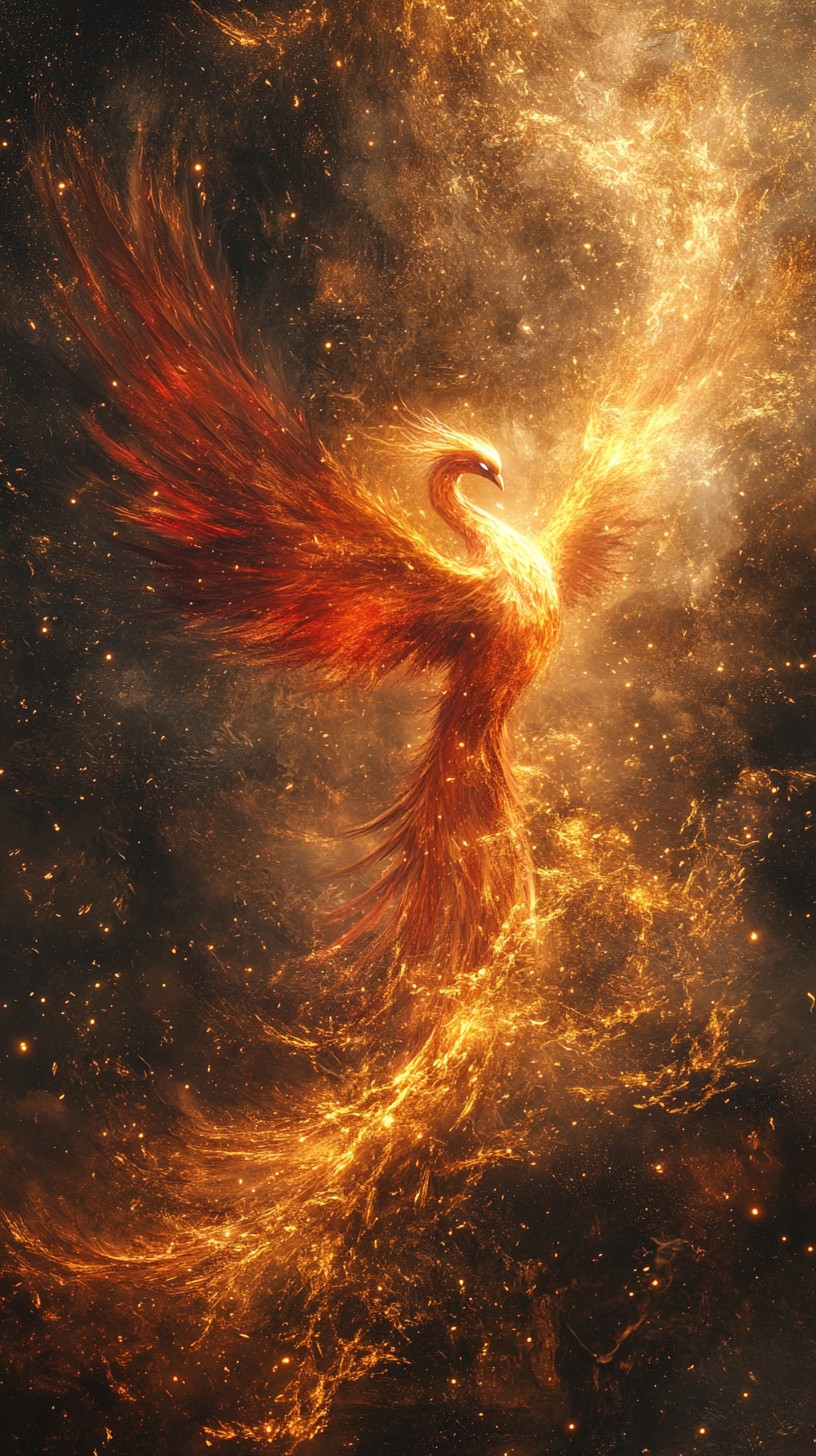 Free Fiery Phoenix Rising Image - Phoenix, Fire, Rebirth | Download at ...