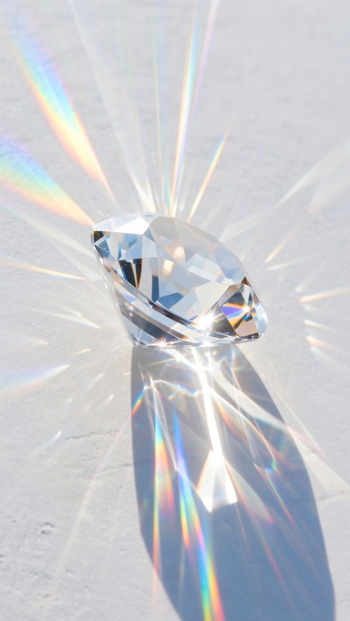 Diamond Rays Reflections Free Prismatic Diamond Brilliance Image - Diamond, Crystal, Prismatic ...