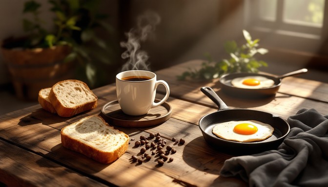 Rustic Breakfast Image Free Rustic Morning Breakfast Image - Breakfast, Morning, Rustic ...