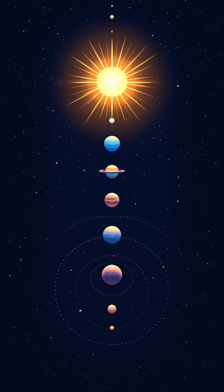 Free Cosmic Vertical Alignment Image - Space, Planets, Sun | Download ...