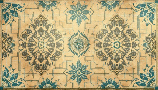 Geometric Patterns Historic Free Vintage Geometric Pattern Image | Download at StockCake
