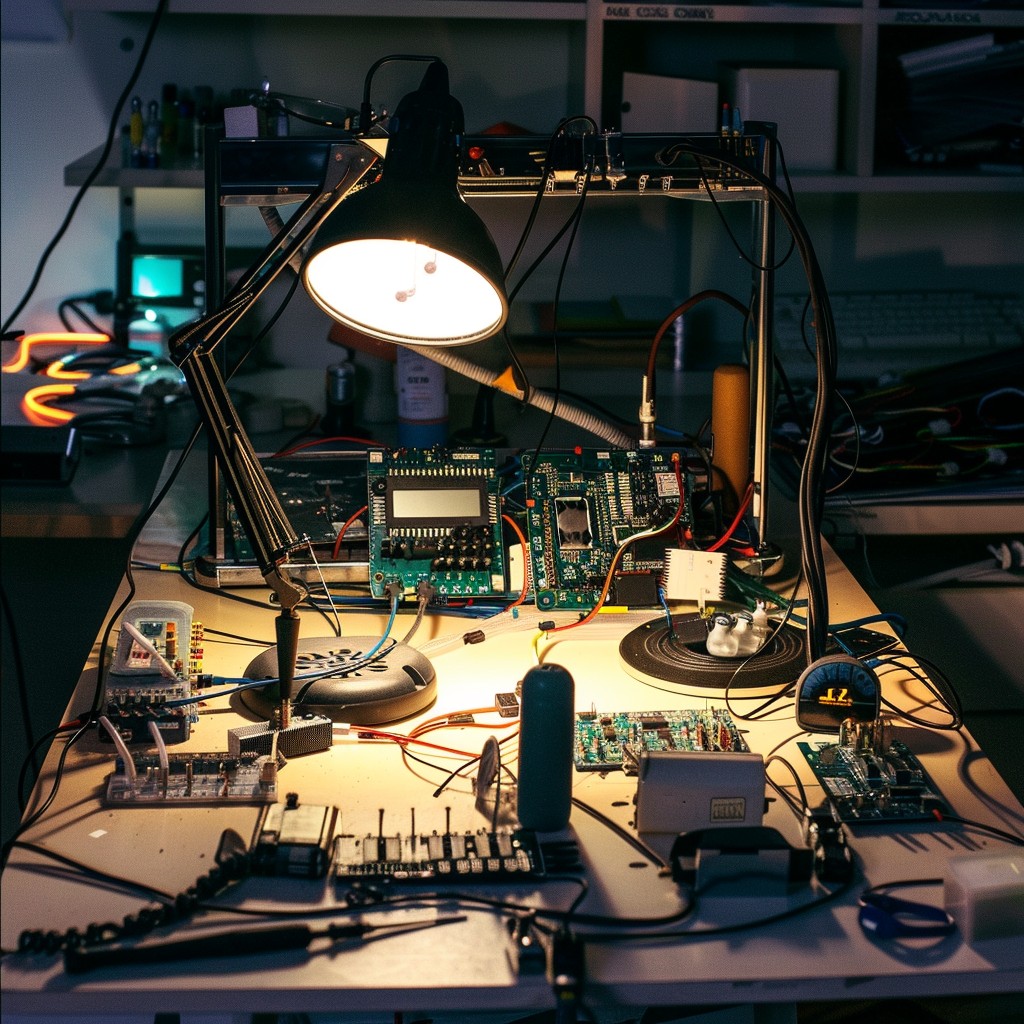 Public Electronics Free Electronics Workstation Setup Image - Electronics, Workstation ...