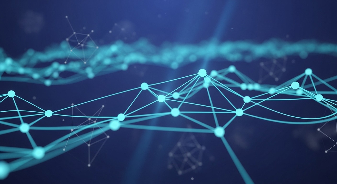 Free Luminous Network Connections Image - Network, Nodes, Connections ...