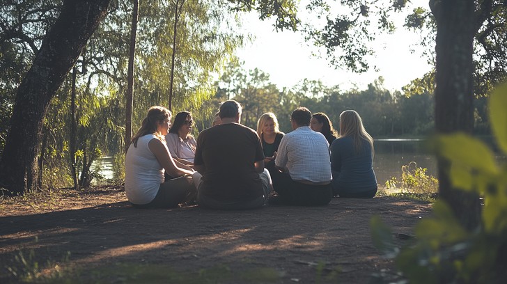 Free Friends Enjoying Outdoors Image - Friends, Outdoors, Nature ...