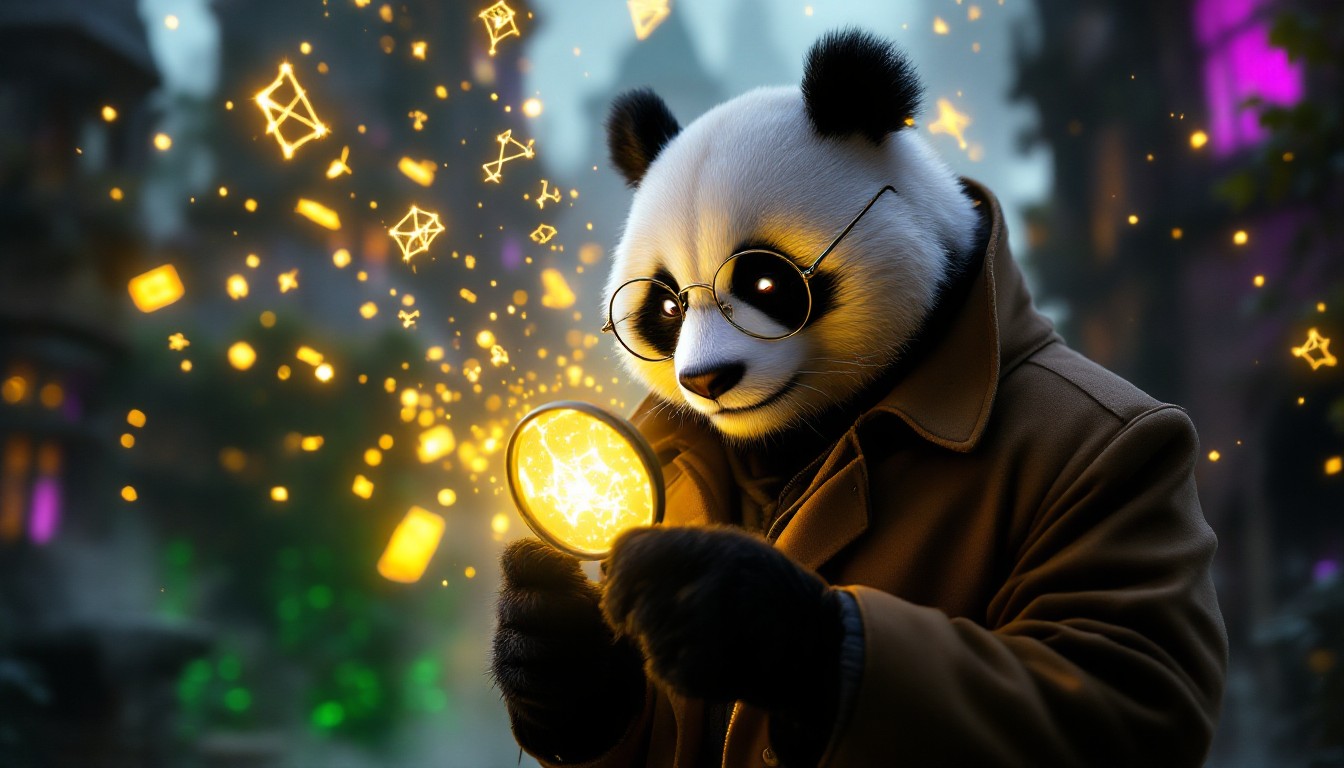 Free Mystical Panda Detective Image - Panda, Detective, Magical ...