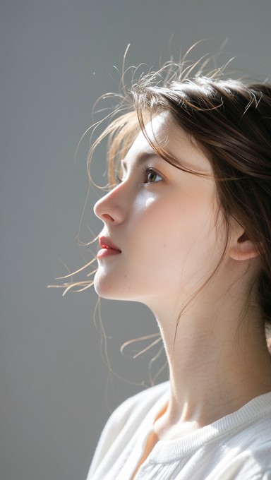Subtle Profiles Free Yearning in Profile Image - Portrait, Contemplative, Profile ...
