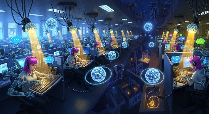 Free Cosmic Call Center Image | Download at StockCake