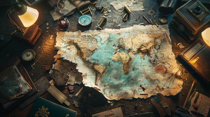 Free Antique Map Exploration Image - Map, World, Vintage | Download at ...