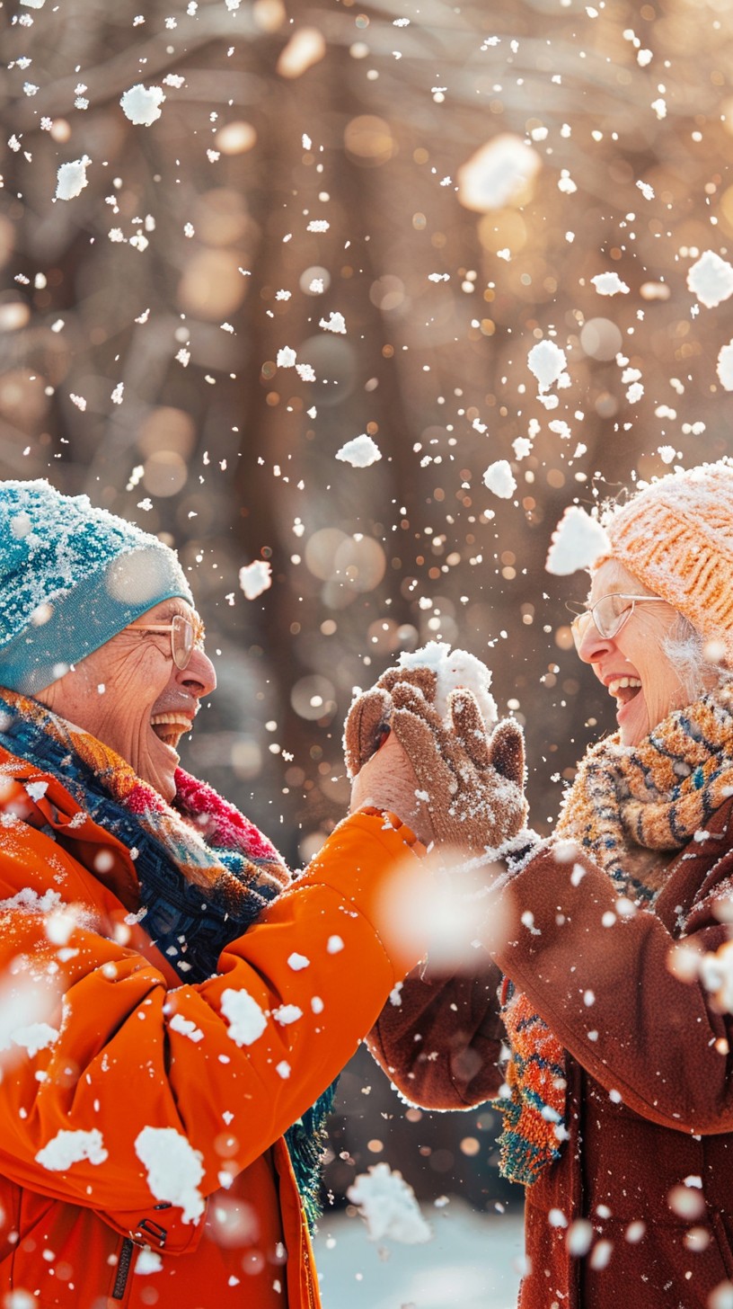 Free Joyful Winter Fun Image - Winter, Snow, Joy | Download at StockCake