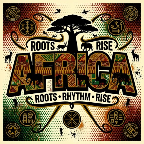 Free Bold African Expression Image - Africa, Typography, Popart ...